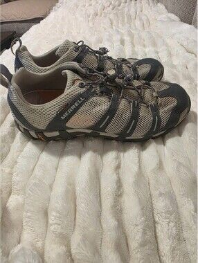 Merrell WaterPro Continuum Women's Size 11 Grey Mesh Water Hiking Shoes EU 42.5